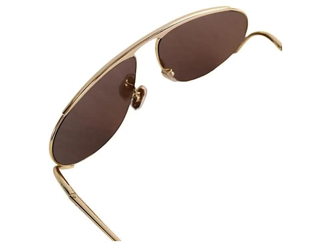 Loewe Sonnenbrille aus Metall gold Golden - Ansicht 3