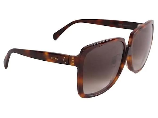 Gafas de sol Céline marrones de plástico Castaño - vista 2