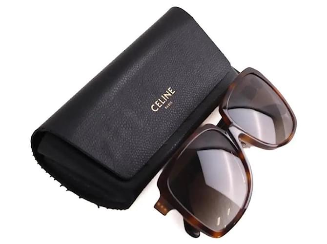 Gafas de sol Céline marrones de plástico Castaño - vista 6