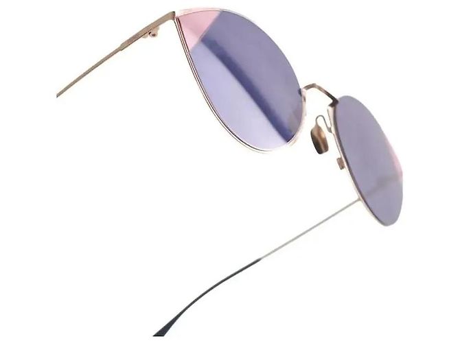 Fendi Sonnenbrille aus Metall Silber - Ansicht 3