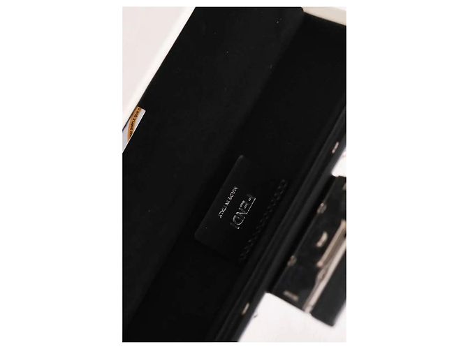 Fendi Baguette Trunk Mini Schultertasche weiß - Ansicht 6