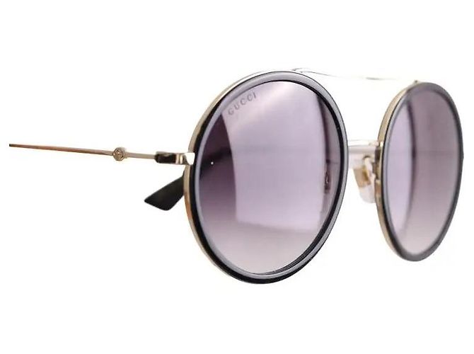 Gucci Sonnenbrille Metall Silber - Ansicht 4