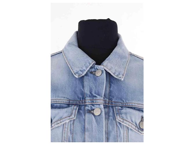 Chaqueta de algodón azul Acne Studios - vista 2