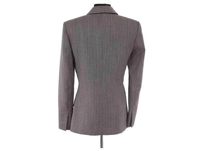 Blazer Louis Vuitton de lana gris - vista 4