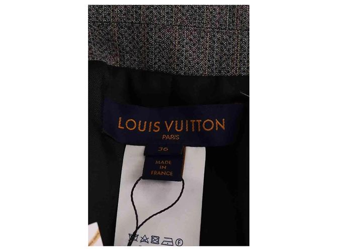 Blazer Louis Vuitton de lana gris - vista 5