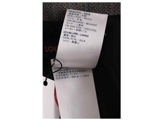 Blazer Louis Vuitton de lana gris - vista 6