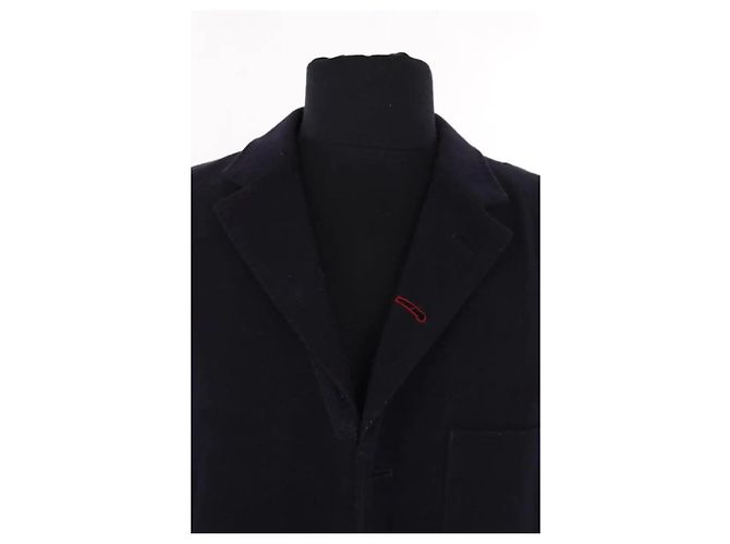 Blauer Wollblazer von Comme Des Garcons - Ansicht 2
