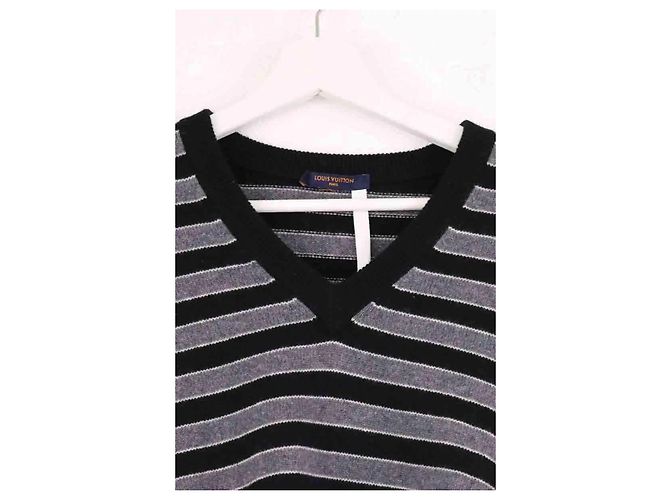 Louis Vuitton Wollpullover Grau - Ansicht 2
