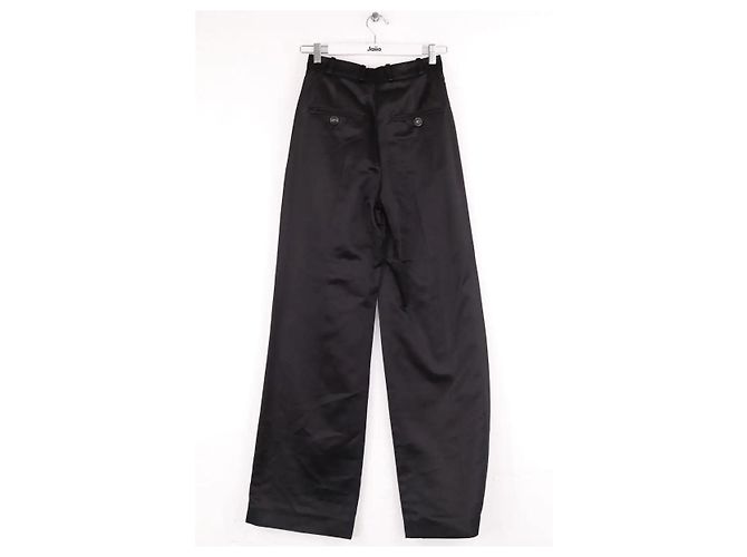 Chanel Pantalones anchos negros - vista 3
