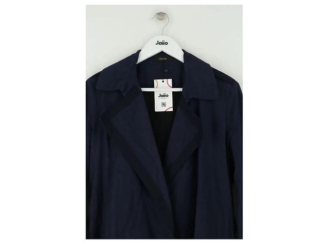 Cappotto Joseph in cotone blu - vista 2