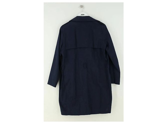 Cappotto Joseph in cotone blu - vista 3
