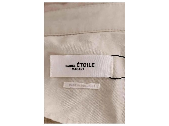 Isabel Marant Etoile Ecru Jacke Roh - Ansicht 6