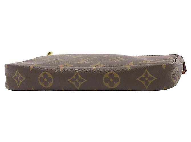 Borsa a tracolla Louis Vuitton Monogram Pochette Accessoires Marrone - vista 3