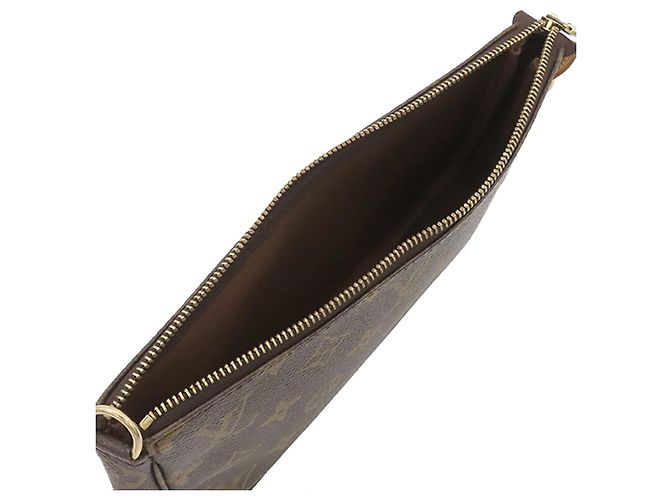 Borsa a tracolla Louis Vuitton Monogram Pochette Accessoires Marrone - vista 5
