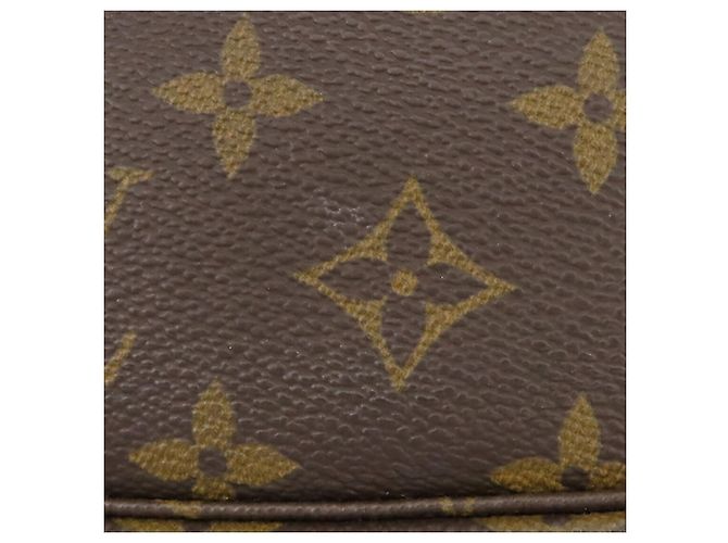 Borsa a tracolla Louis Vuitton Monogram Pochette Accessoires Marrone - vista 6