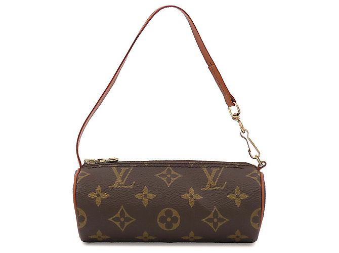 Borsa a mano Louis Vuitton Monogram Papillon Pochette Marrone - vista 2