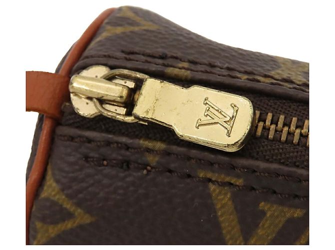 Borsa a mano Louis Vuitton Monogram Papillon Pochette Marrone - vista 6