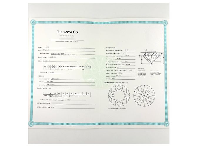 Tiffany & Co. Harmony Round Brilliant Verlobungsring - Ansicht 9