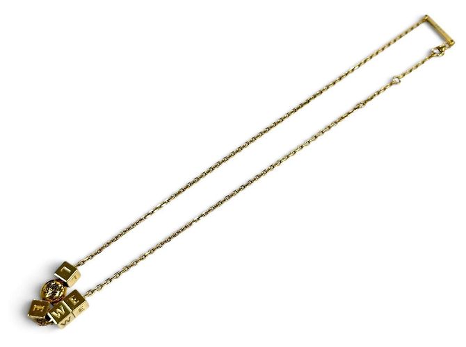 Loewe J698241X01 Pebble Cube Halskette Golden - Ansicht 5