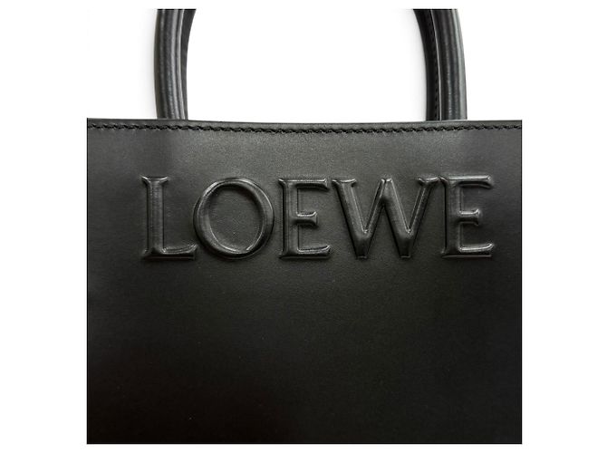 Borsa a tracolla Loewe A933S30X01 in pelle nera Nero - vista 9