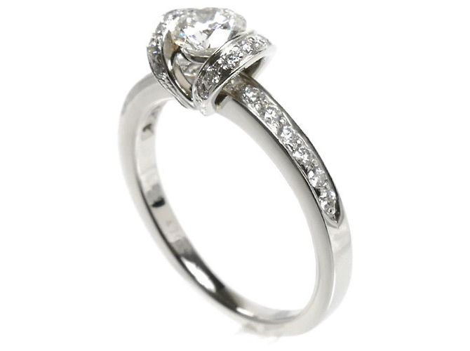 Tiffany & Co. Ribbon Verlobungsring aus Platin - Ansicht 2