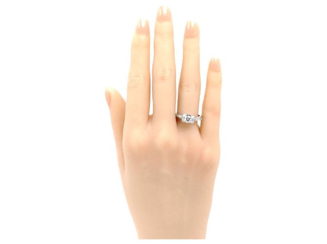Tiffany & Co. Ribbon Verlobungsring aus Platin - Ansicht 7