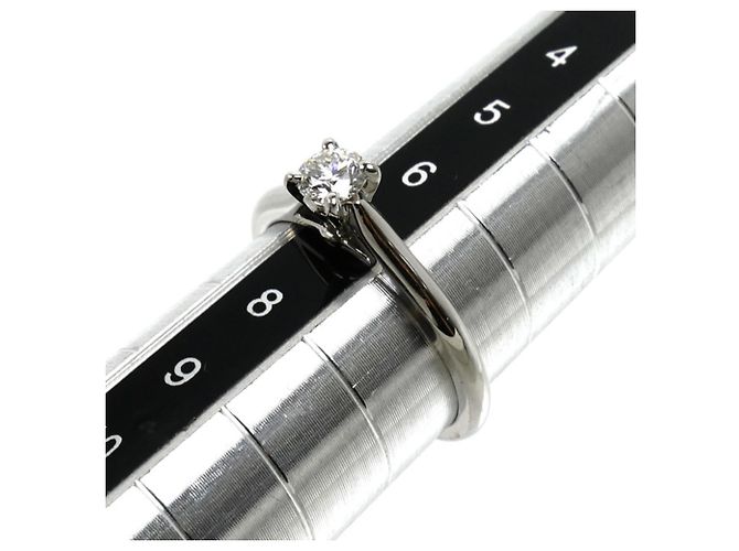 Cartier Pt950 Platinum Solitär-Ring 1895 - Ansicht 6