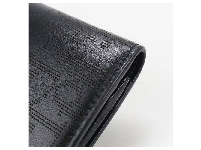 Portafoglio lungo bi-fold Christian Dior nero - vista 6