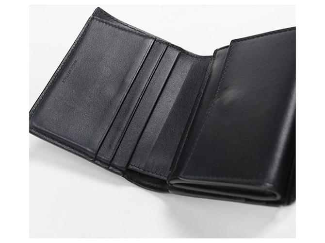 Céline Celine Tri-fold Geldbörse Schwarz - Ansicht 4