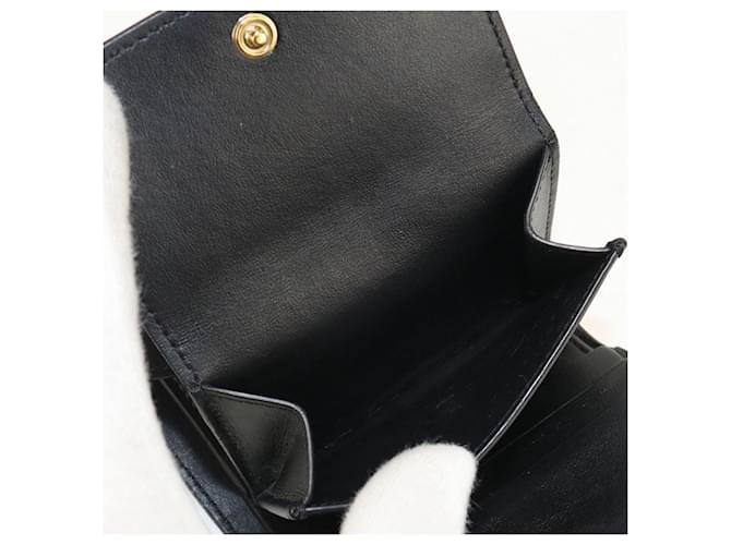 Céline Celine Tri-fold Geldbörse Schwarz - Ansicht 7