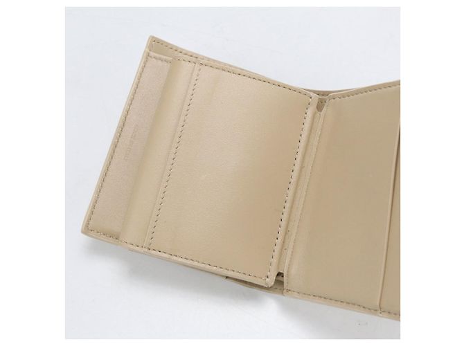 Edge Céline Portafoglio Tri-fold Celine Beige - vista 10