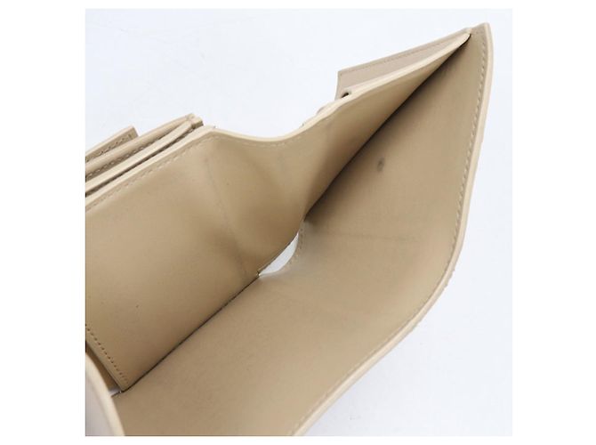 Edge Céline Portafoglio Tri-fold Celine Beige - vista 4