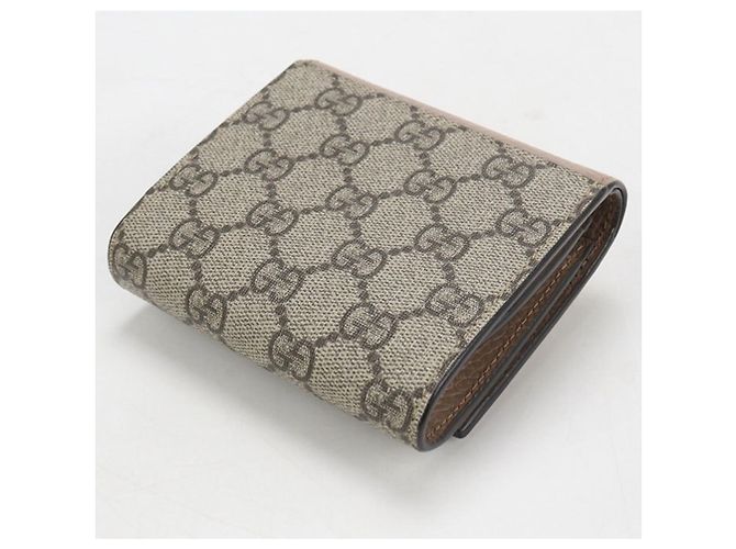 Cartera Gucci Bi-Fold en Beige - vista 2