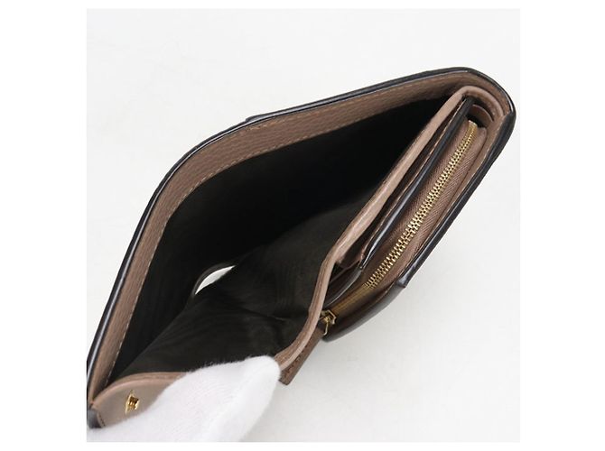 Cartera Gucci Bi-Fold en Beige - vista 4