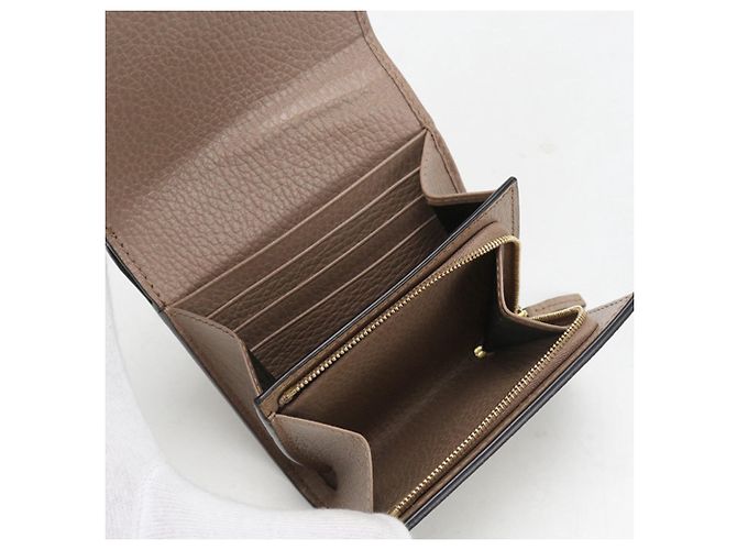 Cartera Gucci Bi-Fold en Beige - vista 5