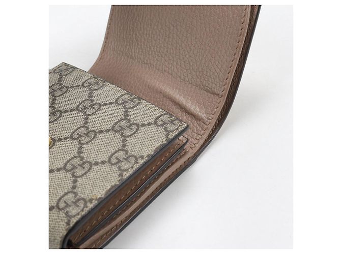 Cartera Gucci Bi-Fold en Beige - vista 7