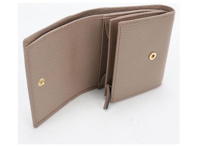 Cartera bi-fold Gucci en Beige - vista 3
