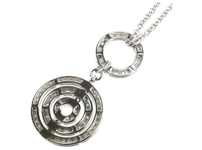 Bulgari Collana Bvlgari Astrale Cerchi in Oro Bianco 18K - vista 4