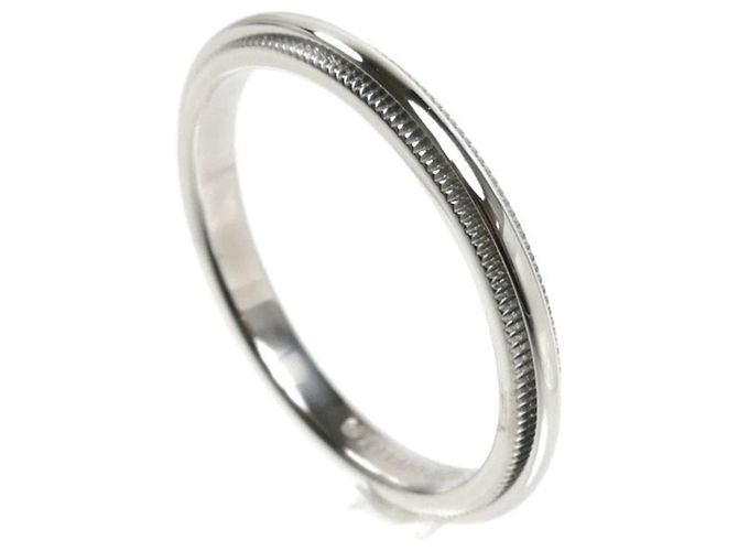 Tiffany & Co. Platin Milgrain Ring - Ansicht 2
