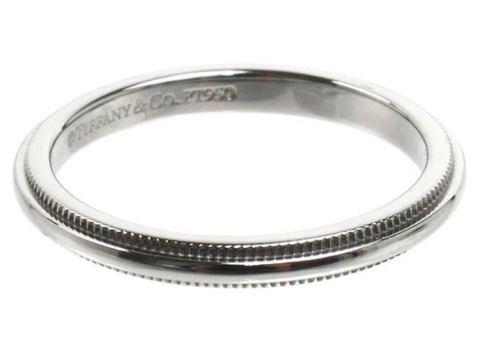 Tiffany & Co. Platin Milgrain Ring - Ansicht 3