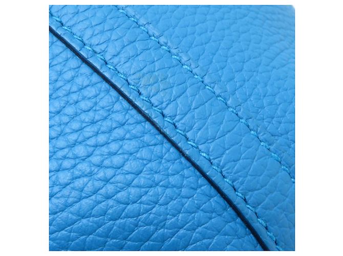 Hermès Borsa Tote Hermes Picotin Lock PM Eclat Blu - vista 10