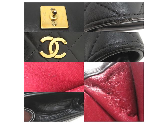 Borsa a tracolla Chanel Matelassé 19 con catena Nero - vista 10