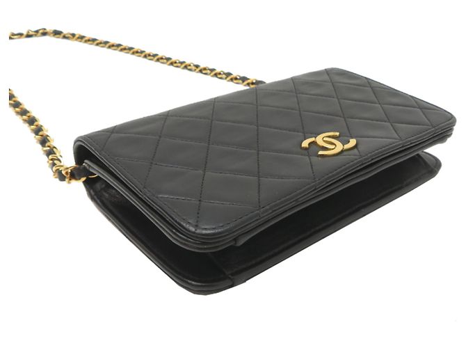 Borsa a tracolla Chanel Matelassé 19 con catena Nero - vista 3