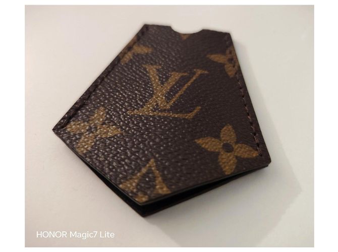 Etichetta per bagagli Monogram Louis Vuitton Marrone Monogramma - vista 5