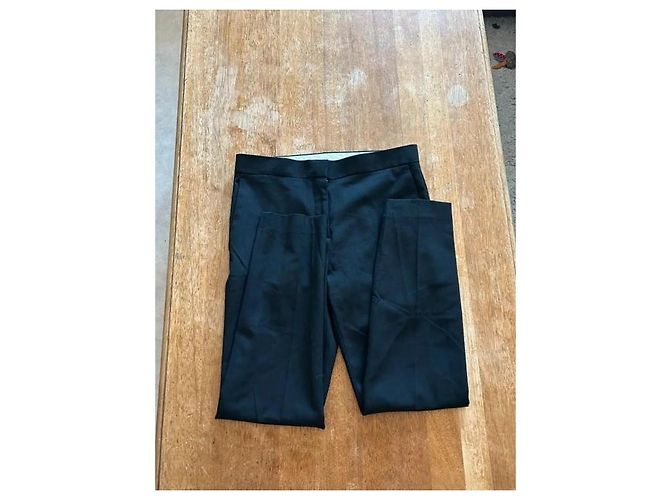 Acne Studios schwarze gerade Hose - Ansicht 2