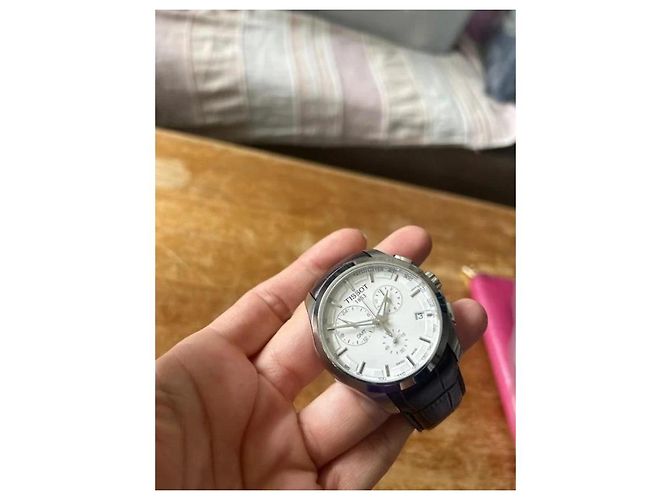 Relógio Tissot Cronógrafo Automático GMT Marrom Branco - Ansicht 2
