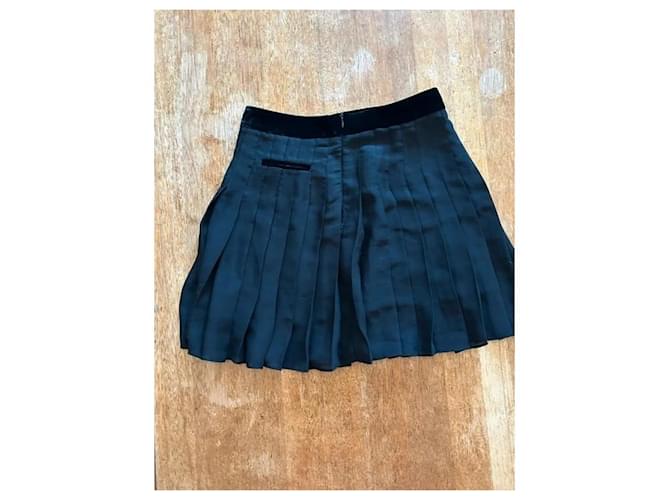 Falda plisada negra Maje Negro - vista 2