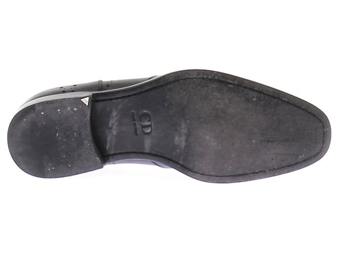 Dior Schwarze Leder-Derbies - Ansicht 4