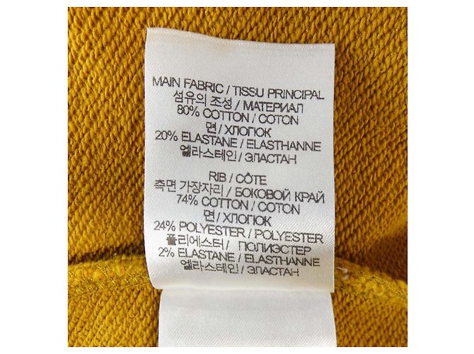 Autre Marque Vetements Hoodie Gelb - Ansicht 3