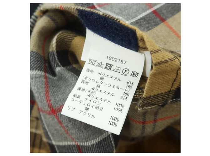 Autre Marque Chaqueta Barbour SL BEDALE de poliéster y algodón Azul Azul marino - vista 10
